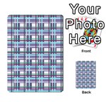 Decorative plaid pattern Multi-purpose Cards (Rectangle) 