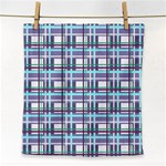 Decorative plaid pattern Face Towel