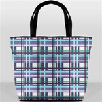 Decorative plaid pattern Bucket Bags