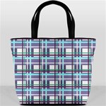 Decorative plaid pattern Bucket Bags