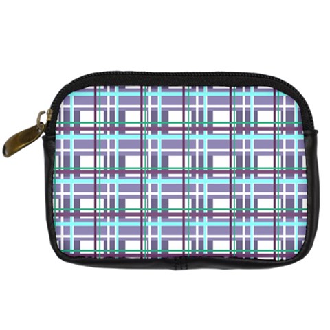 Decorative plaid pattern Digital Camera Cases from ArtsNow.com Front