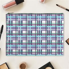 Decorative plaid pattern Cosmetic Bag (XL) from ArtsNow.com Front