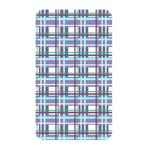 Decorative plaid pattern Memory Card Reader from ArtsNow.com Front