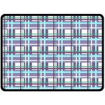 Decorative plaid pattern Fleece Blanket (Large) 