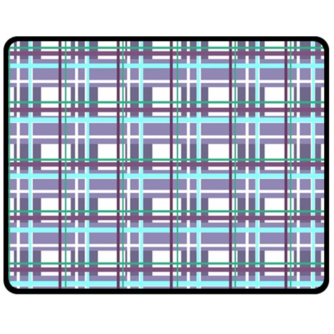 Decorative plaid pattern Fleece Blanket (Medium)  from ArtsNow.com 60 x50  Blanket Front