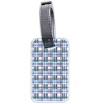 Decorative plaid pattern Luggage Tags (Two Sides)