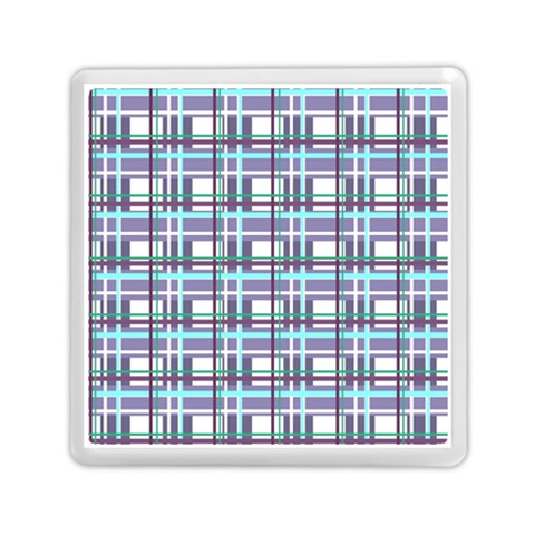 Decorative plaid pattern Memory Card Reader (Square)  from ArtsNow.com Front