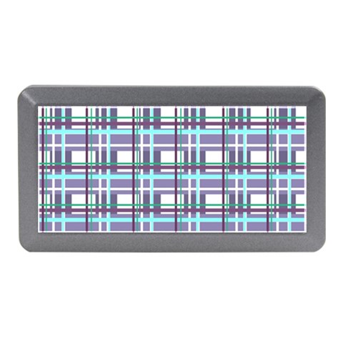 Decorative plaid pattern Memory Card Reader (Mini) from ArtsNow.com Front