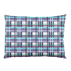 Decorative plaid pattern Pillow Case (Two Sides) from ArtsNow.com Back