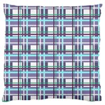 Decorative plaid pattern Large Cushion Case (One Side)