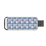 Decorative plaid pattern Portable USB Flash (Two Sides)