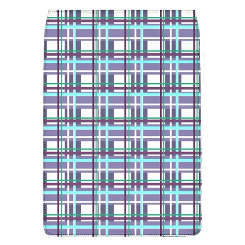 Decorative plaid pattern Flap Covers (L)  from ArtsNow.com Front