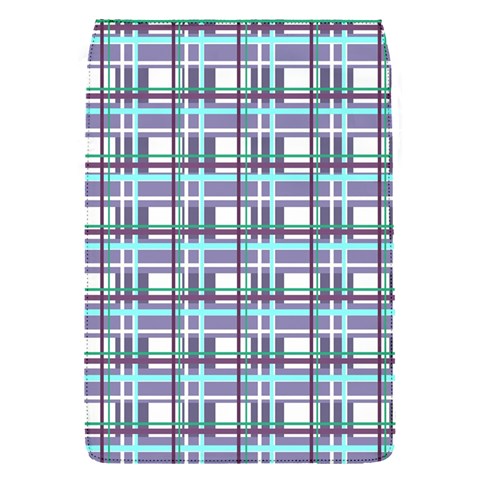 Decorative plaid pattern Flap Covers (S)  from ArtsNow.com Front