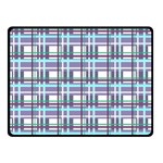 Decorative plaid pattern Double Sided Fleece Blanket (Small) 