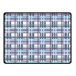 Decorative plaid pattern Double Sided Fleece Blanket (Small) 