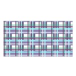 Decorative plaid pattern Satin Shawl