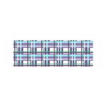 Decorative plaid pattern Satin Scarf (Oblong)