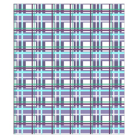 Decorative plaid pattern Drawstring Pouches (XS)  from ArtsNow.com Front