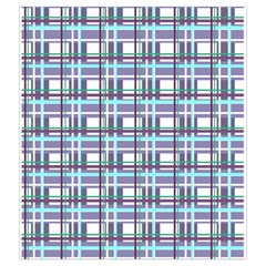 Decorative plaid pattern Drawstring Pouches (XXL) from ArtsNow.com Back