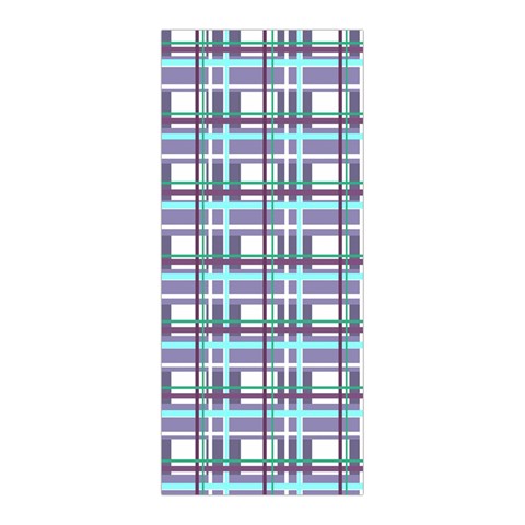 Decorative plaid pattern Pleated Skirt from ArtsNow.com Front Pleats