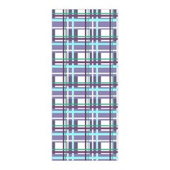 Decorative plaid pattern Pleated Skirt from ArtsNow.com Back Pleats