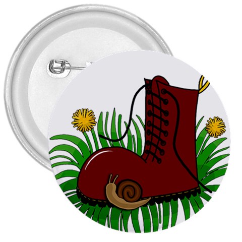Boot in the grass 3  Buttons from ArtsNow.com Front