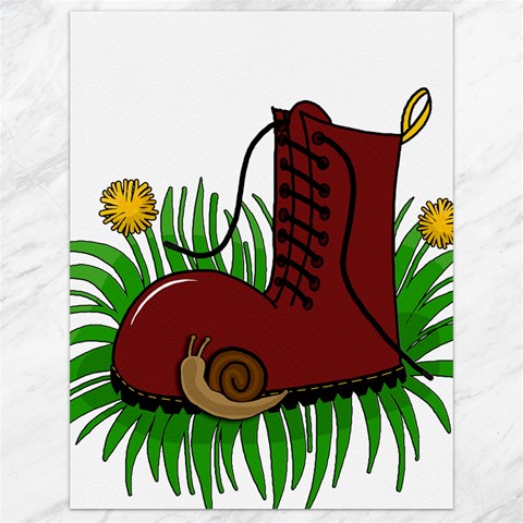 Boot in the grass Canvas 18  x 24   from ArtsNow.com 17.8 x23.08  Canvas - 1