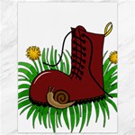 Boot in the grass Canvas 36  x 48  