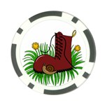 Boot in the grass Poker Chip Card Guards