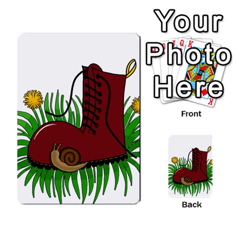 Boot in the grass Multi Front 1