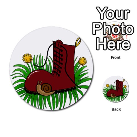 Boot in the grass Multi Front 3