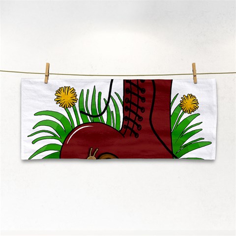 Boot in the grass Cosmetic Storage Cases from ArtsNow.com Front