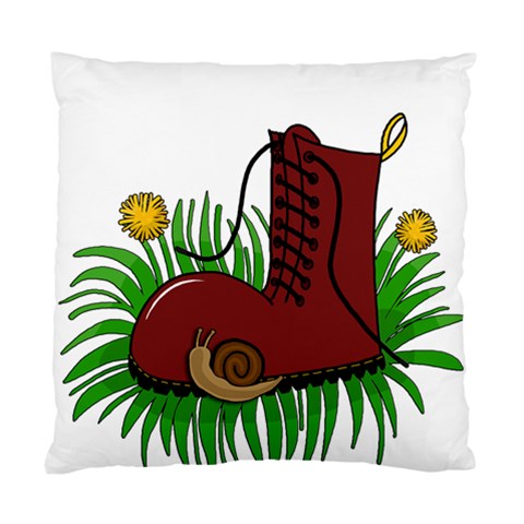 Boot in the grass Standard Cushion Case (One Side) from ArtsNow.com Front