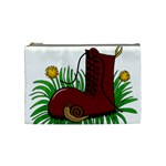 Boot in the grass Cosmetic Bag (Medium) 