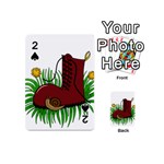 Boot in the grass Playing Cards 54 (Mini) 