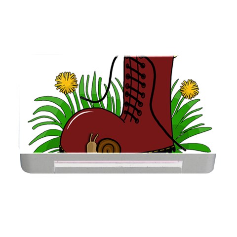 Boot in the grass Memory Card Reader with CF from ArtsNow.com Front