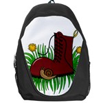 Boot in the grass Backpack Bag