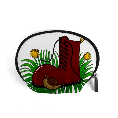 Boot in the grass Accessory Pouches (Small)  from ArtsNow.com Front
