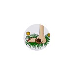 Barefoot in the grass 1  Mini Buttons