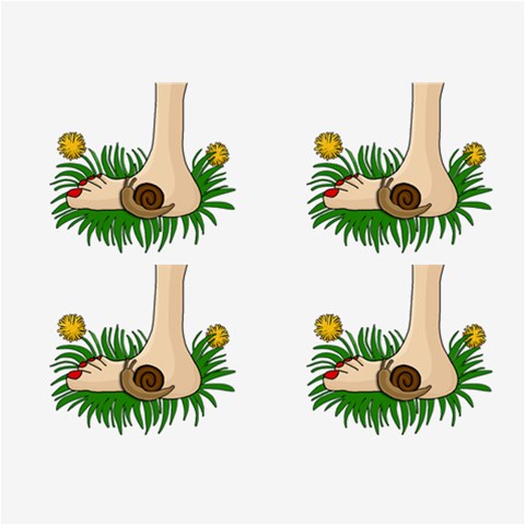 Barefoot in the grass Belt Buckles from ArtsNow.com Front