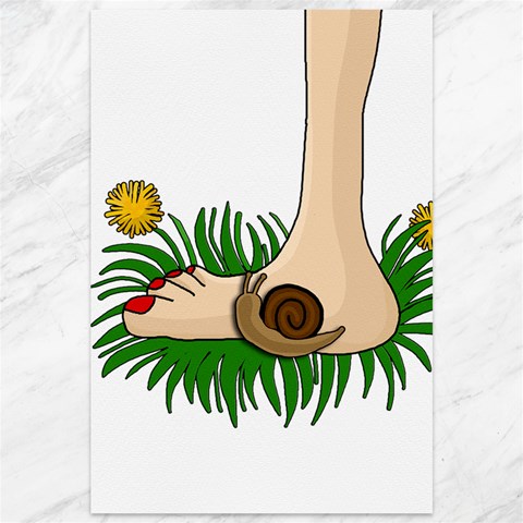 Barefoot in the grass Canvas 12  x 18   from ArtsNow.com 11.88 x17.36  Canvas - 1