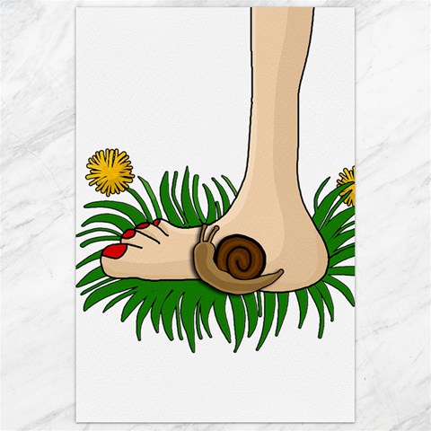 Barefoot in the grass Canvas 24  x 36  from ArtsNow.com 23.35 x34.74  Canvas - 1