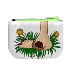 Barefoot in the grass Mini Coin Purses from ArtsNow.com Back