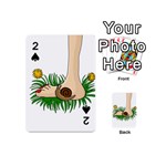 Barefoot in the grass Playing Cards 54 (Mini) 