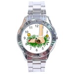 Barefoot in the grass Stainless Steel Analogue Watch