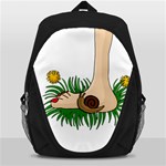 Barefoot in the grass Backpack Bag