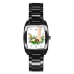 Barefoot in the grass Stainless Steel Barrel Watch