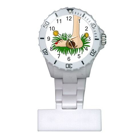 Barefoot in the grass Plastic Nurses Watch from ArtsNow.com Front