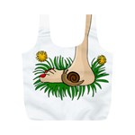 Barefoot in the grass Full Print Recycle Bags (M) 