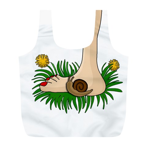 Barefoot in the grass Full Print Recycle Bags (L)  from ArtsNow.com Front